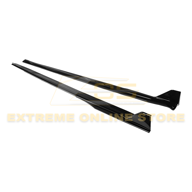 2017-23 Tesla Model 3 Track Side Skirts Rocker Panel image 1