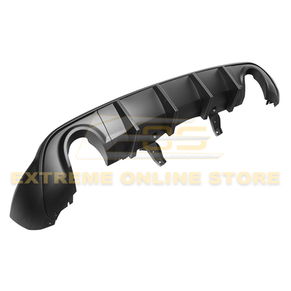 2014-Up Dodge Durango Rear Bumper Dual Tips Diffuser image 1