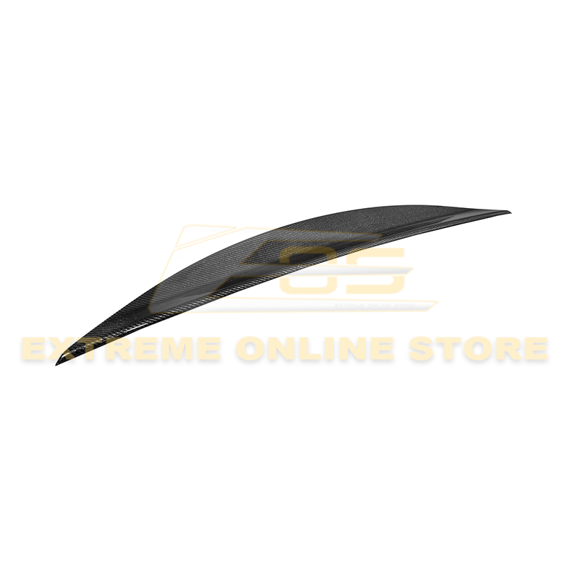 2013-17 Chevrolet SS Carbon Fiber Rear Trunk Duckbill Spoiler image 1