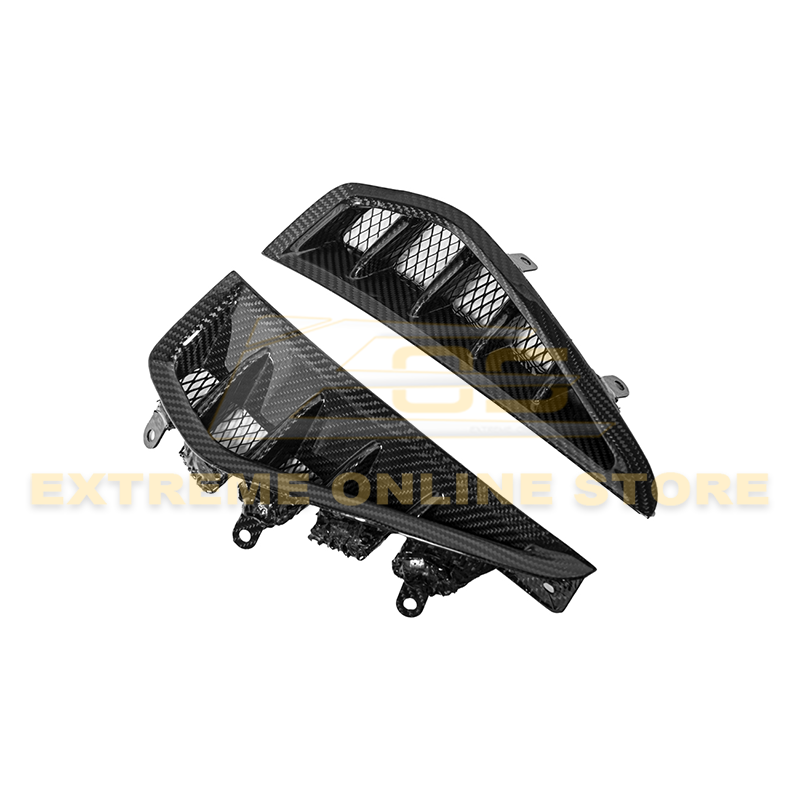2019-Up Ram 1500 TRX Carbon Fiber Side Door Fender Vent Trim image 1