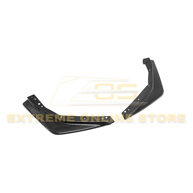 2023-Up GR Corolla Carbon Fiber Rear Apron Lip image 1