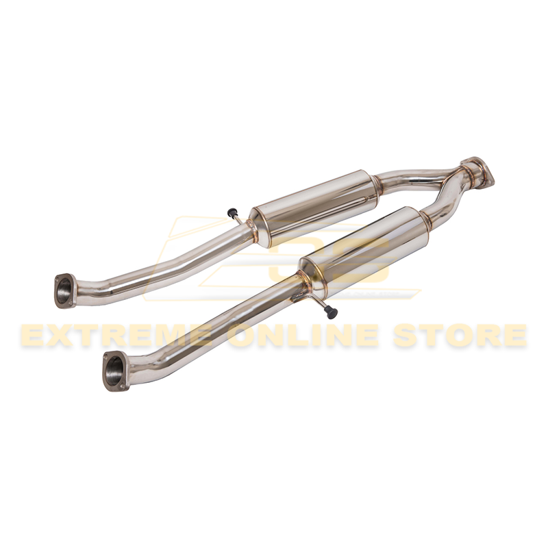 2009-21 Nissan 370Z Z34 2.5" Resonated Mid Pipe image 1