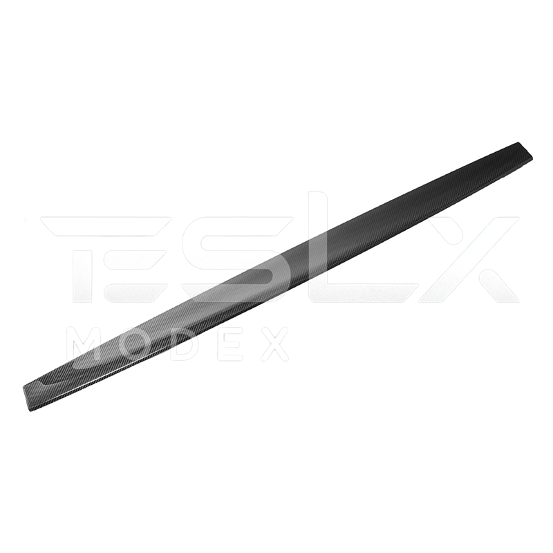 2017-Up Tesla Model 3 20-24 Y Carbon Fiber Interior Instrument Trim image 1