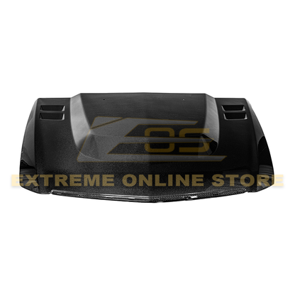 2009-15 Cadillac CTS-V Carbon Fiber Front Bumper Hood image 1