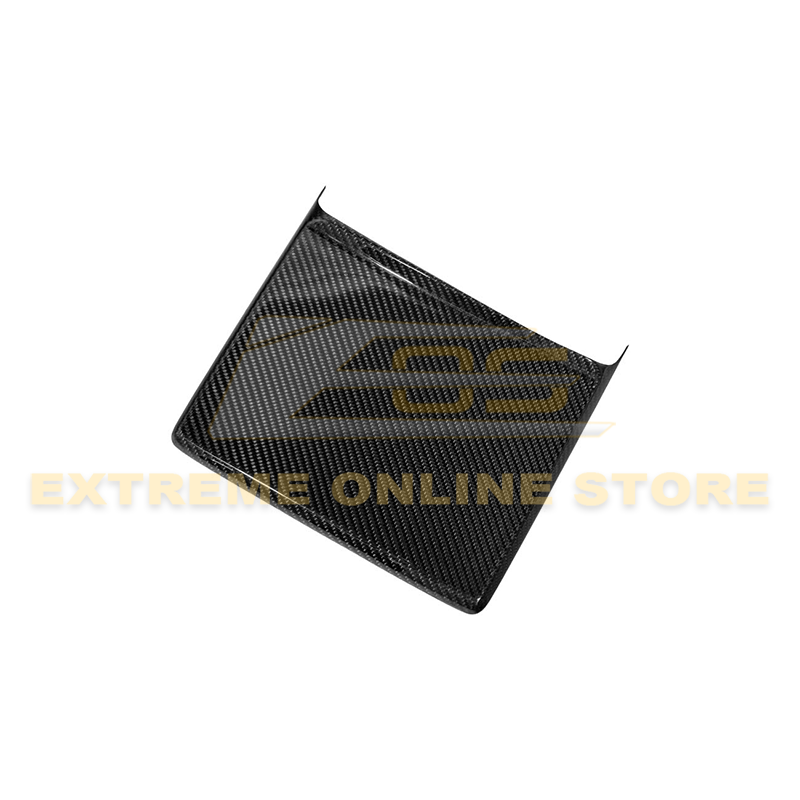 2021+ Ford Mustang Mach-E DRY CARBON FIBER Navigation Monitor Cover image 1