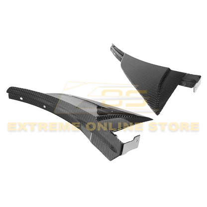 Chevrolet Corvette C7 ZR1 DRY Carbon Fiber Front Splitter Winglet Extension image 2