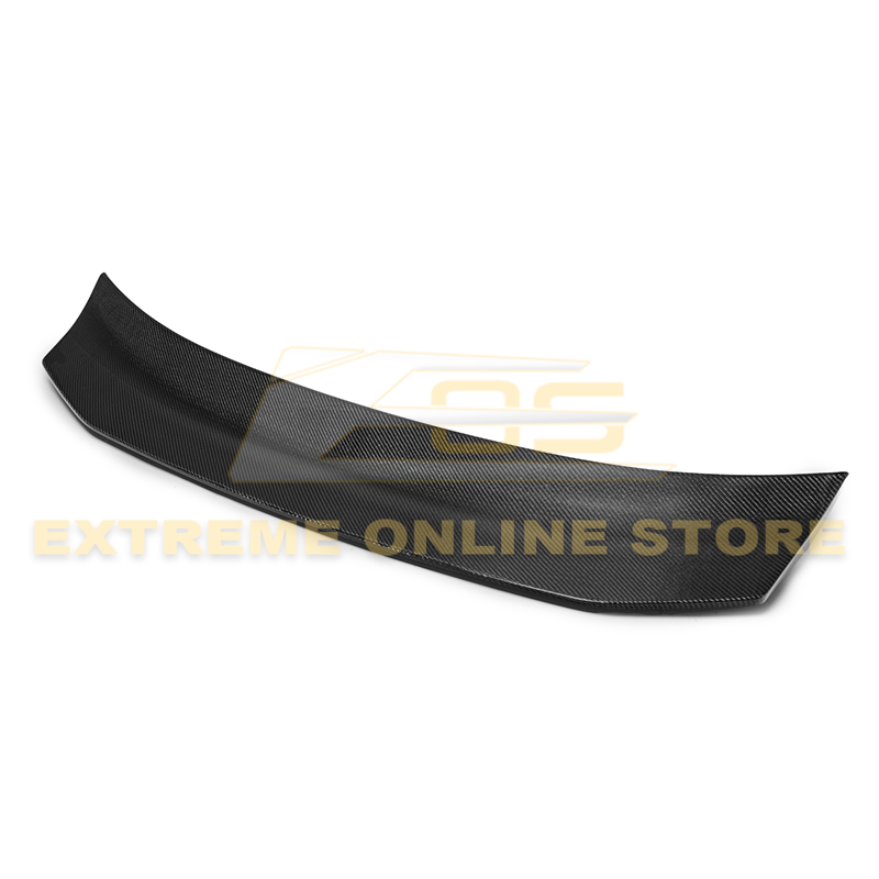 2014-Up Infiniti Q50 Carbon Fiber Rear Trunk Wing Spoiler image 1