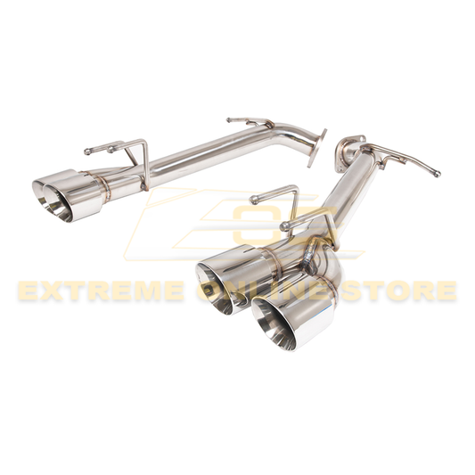 2018-24 Toyota Camry Muffler Delete Axle Back Quad Tips Exhaust image 1