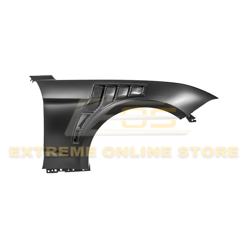 2018-23 Ford Mustang GT500 KR Style Front Side Vented Fenders image 1