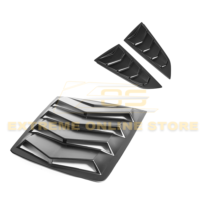 Corvette C7 Side & Rear Window Louver Cover image 1