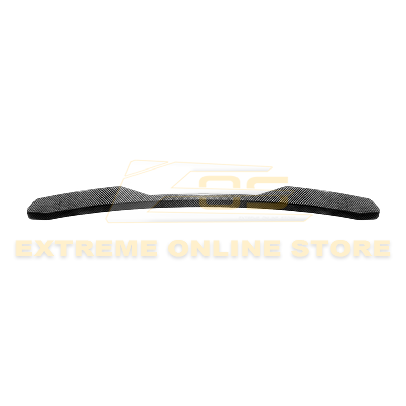 2024-Up Ford Mustang DRY Carbon Fiber GT Performance Wing Rear Gurney Flap Spoiler image 1
