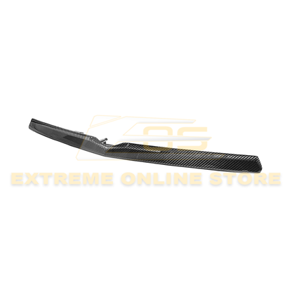 2016-19 Cadillac CTS-V DRY Carbon Fiber Rear Deck Lid Center Applique Trunk Insert image 1