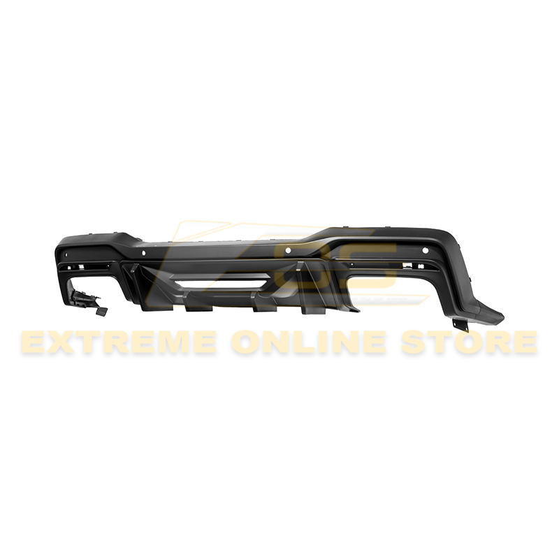 2024+ Ford Mustang Rear Bumper Diffuser Dual Tips image 1