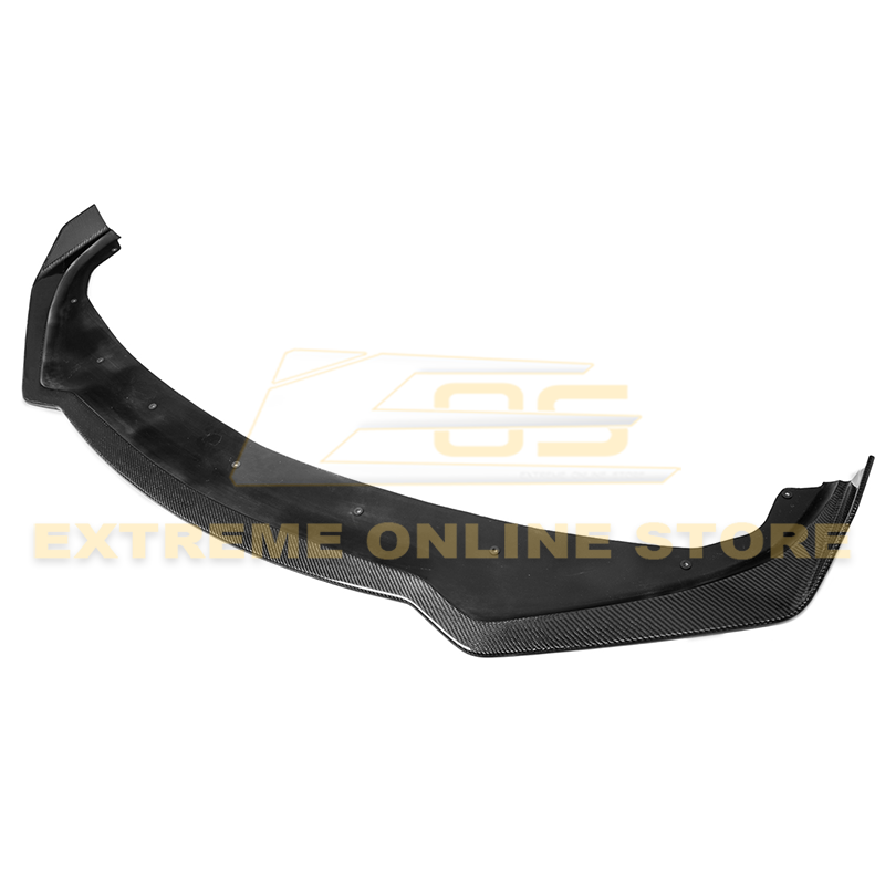 2014-17 Infiniti Q50 Sport Carbon Fiber Front Bumper Lip Splitter image 1