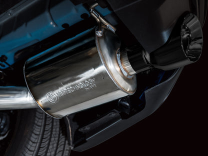 AWE Touring Edition Exhaust for S650 Ford Mustang GT Fastback - Dual Diamond Black Tips image 2