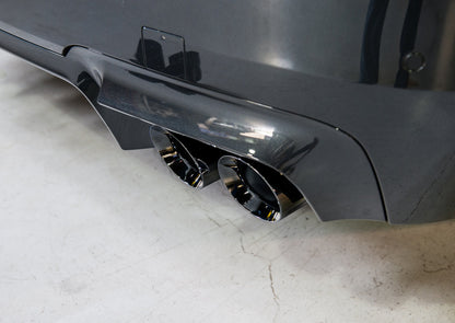 AWE Touring Edition Axle Back Exhaust for BMW F10 M5, Diamond Black Tips image 3