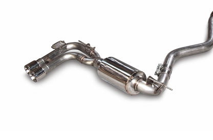 AWE Touring Edition Axle-back Exhaust for BMW F3X 28i / 30i, Single Side - Chrome Silver Tips (80mm) image 1