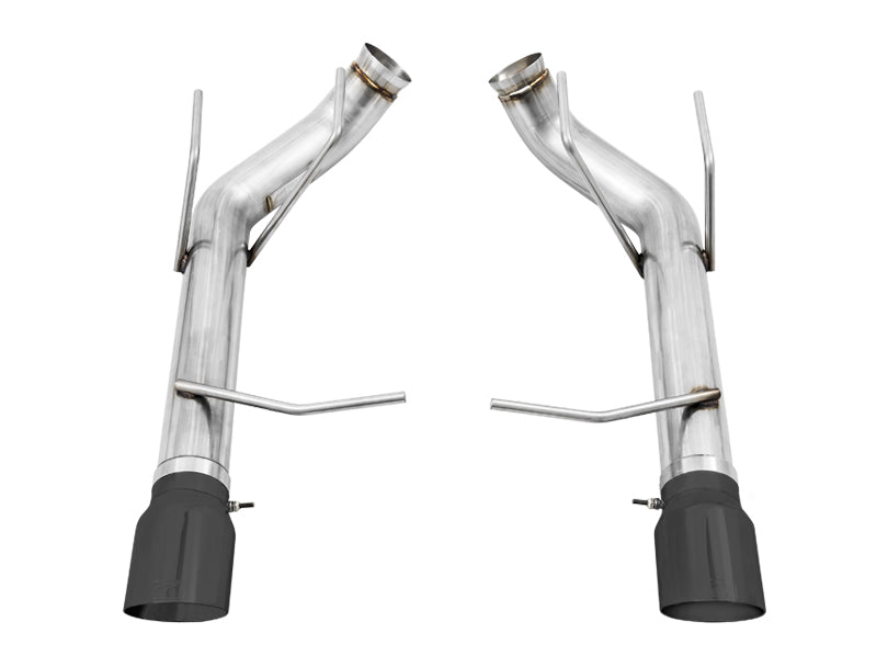 AWE Track Edition Axle-back Exhaust for the S197 Ford Mustang GT - Diamond Black Tips image 2