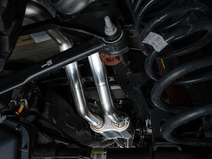 AWE SwitchPath™ Exhaust for Gen 3 Raptor - Diamond Black Tip image 9