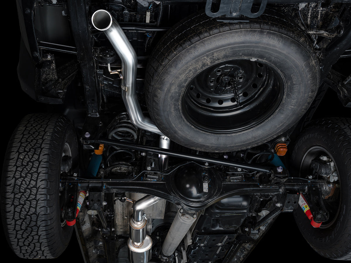 AWE 0FG Exhaust for 4th Gen Toyota Tacoma - BashGuard Only image 2