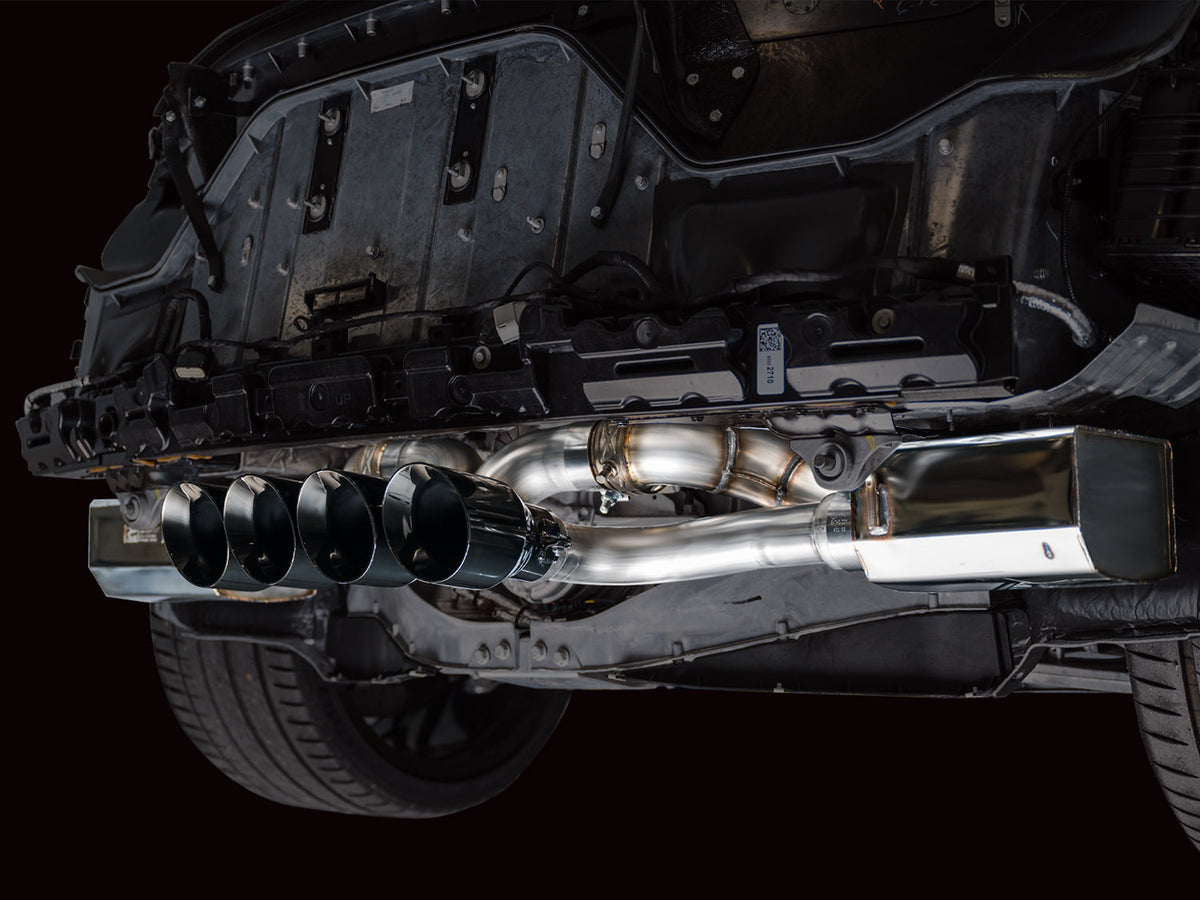 AWE SwitchPath Exhaust for C8 Corvette Z06 - Diamond Black Tips image 7