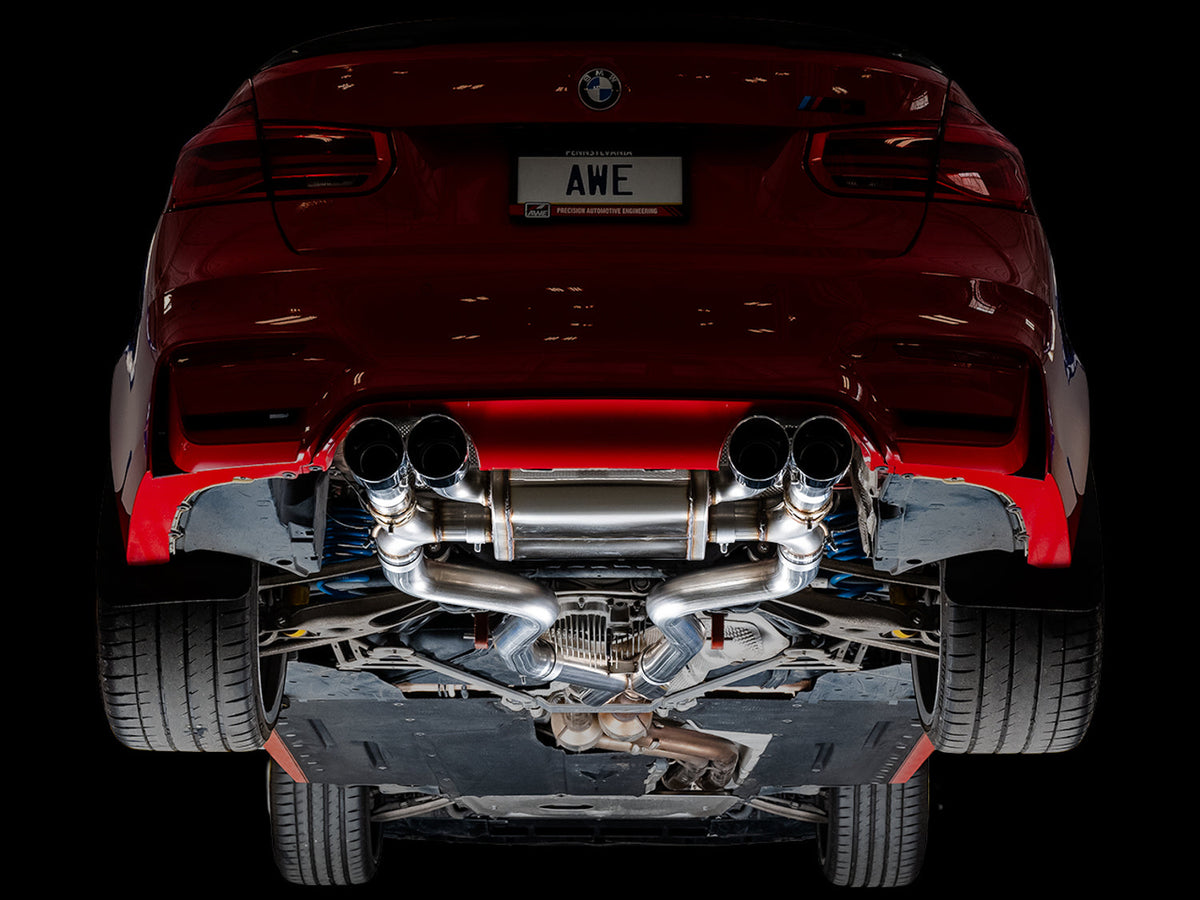 AWE SwitchPath™ Catback Exhaust for BMW F8X M3/M4 - Diamond Black image 4