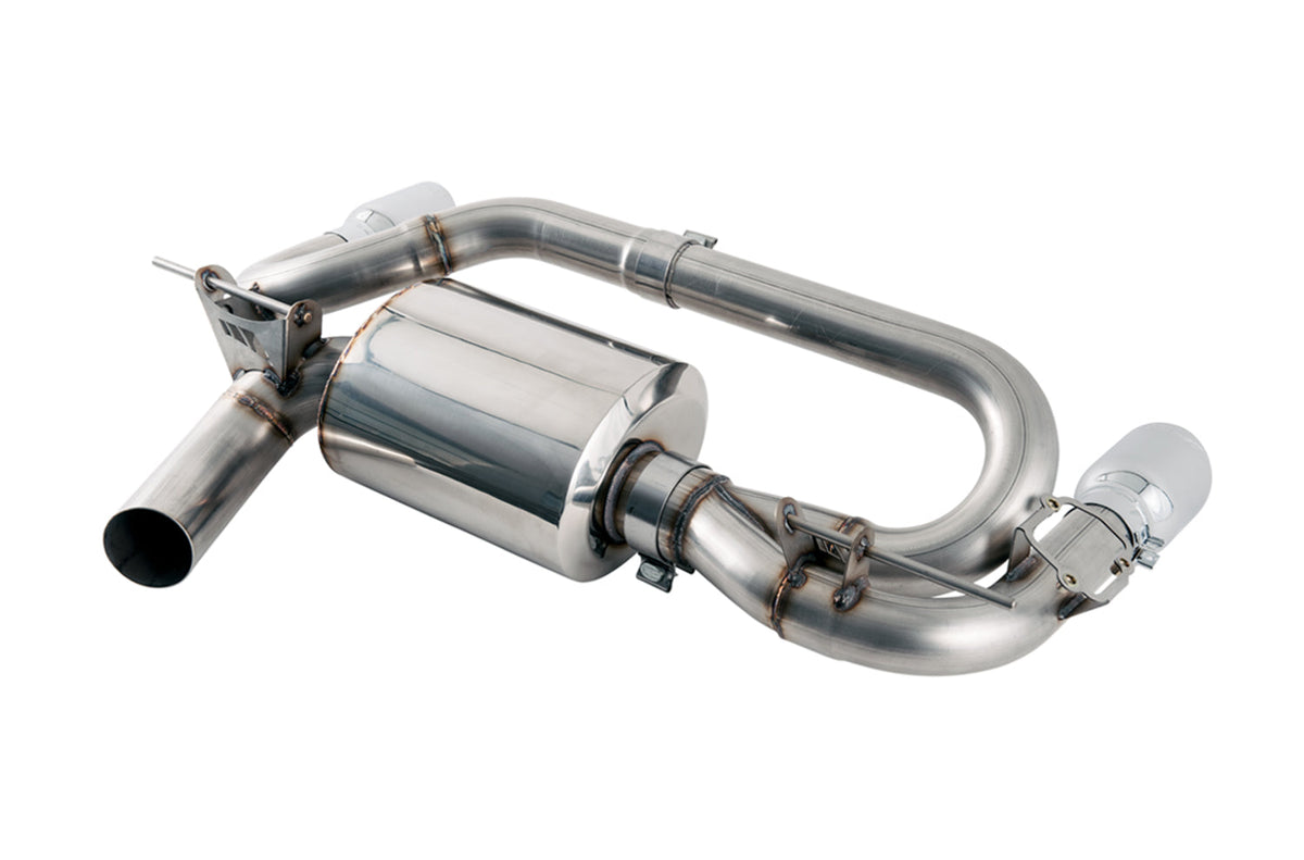 AWE Touring Edition Axle-back Exhaust for BMW F22 M235i / M240i - Chrome Silver Tips (90mm) image 1