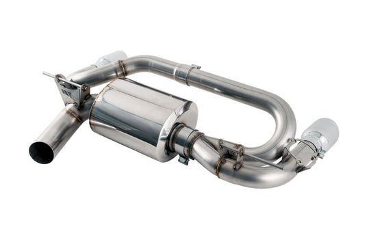 AWE Touring Edition Axle-back Exhaust for BMW F22 M235i / M240i - Chrome Silver Tips (90mm) image 1