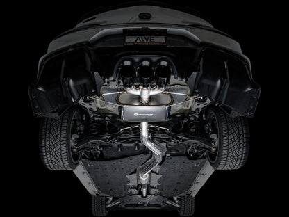 AWE Touring Edition Exhaust for DE5 Integra Type-S - Triple Diamond Black Tips image 15