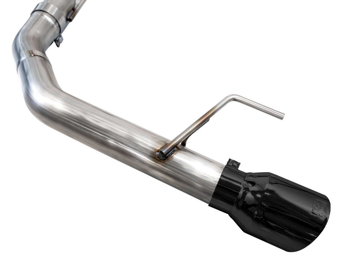AWE Track Edition Exhaust for S650 Ford Mustang GT Fastback - Dual Diamond Black Tips image 14
