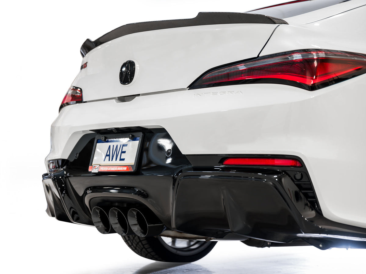 AWE Touring Edition Exhaust for DE5 Integra Type-S - Triple Diamond Black Tips image 7