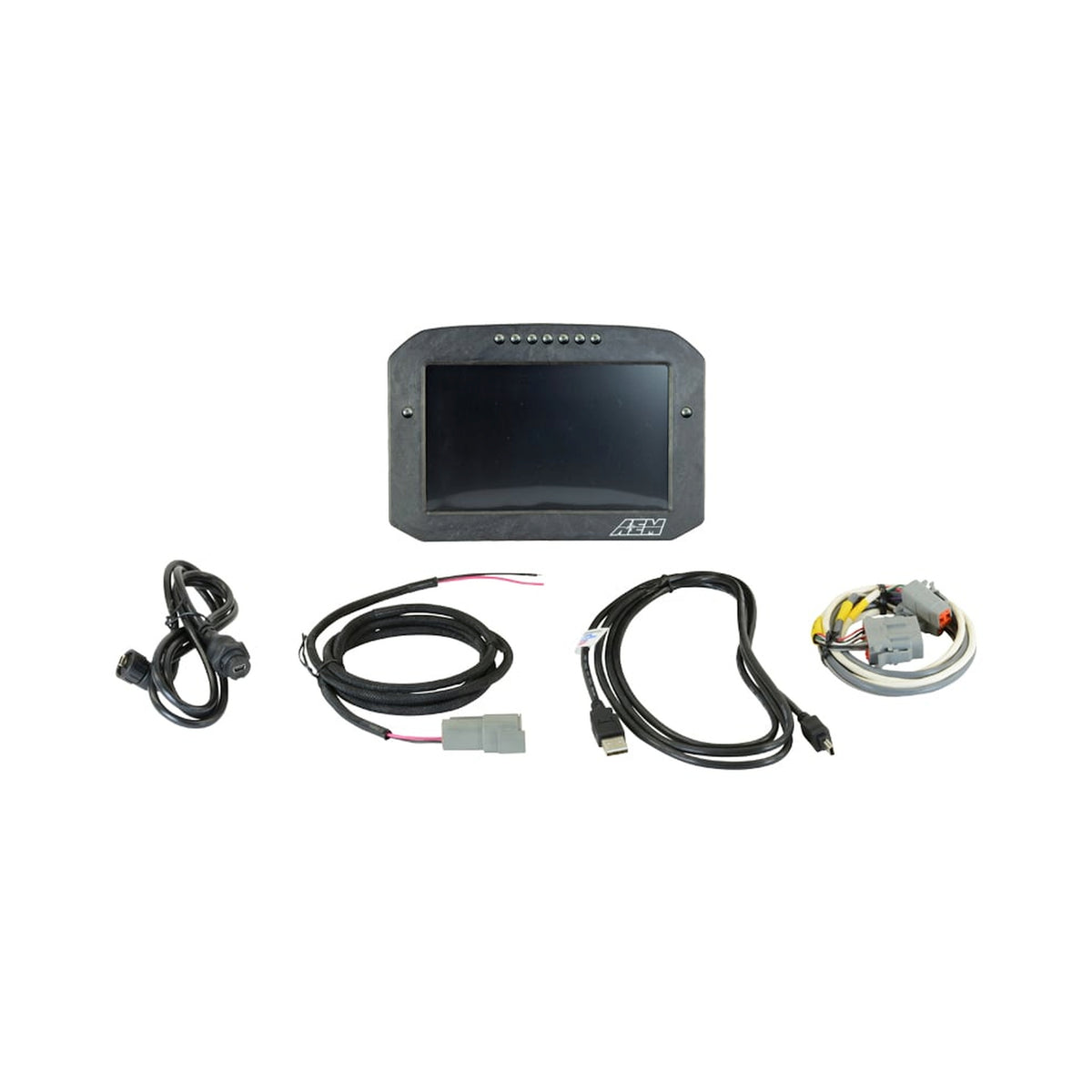 AEM 30-5701F CD-7FL Carbon Flat Panel Logging Display