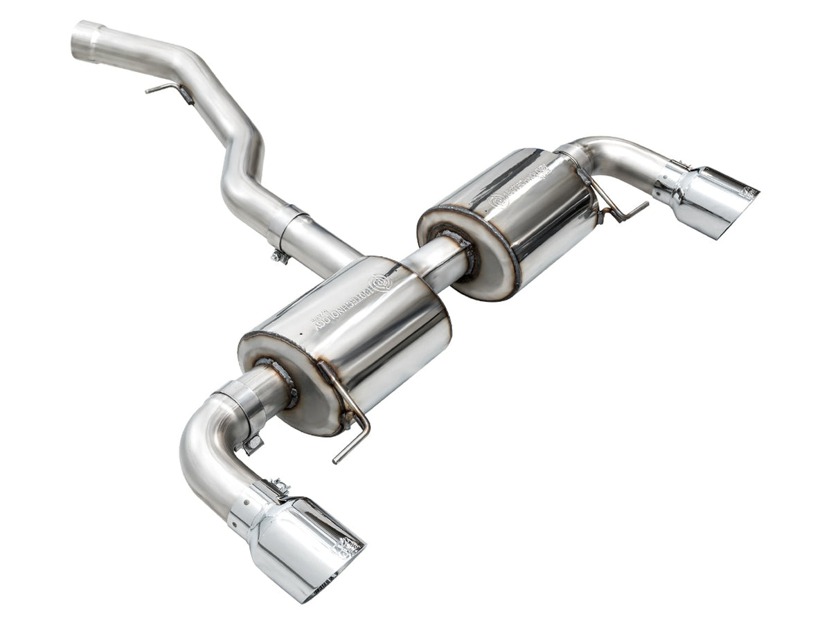 AWE Touring Edition Axle Back Exhaust for BMW G2X 330i/430i - Chrome Silver image 11