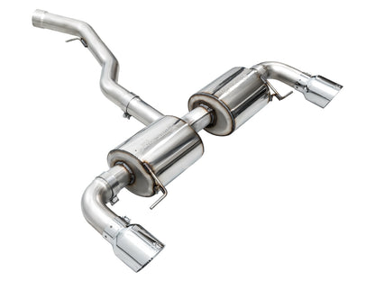 AWE Touring Edition Axle Back Exhaust for BMW G2X 330i/430i - Chrome Silver image 11