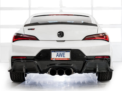 AWE Touring Edition Exhaust for DE5 Integra Type-S - Triple Diamond Black Tips image 10