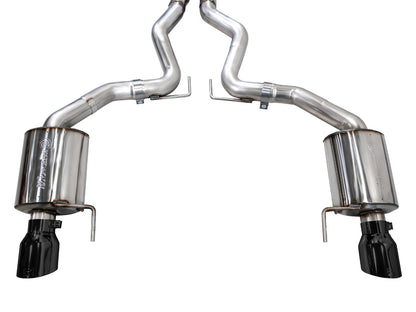 AWE Touring Edition Exhaust for S650 Ford Mustang GT Fastback - Dual Diamond Black Tips image 15