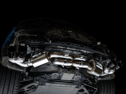 AWE Touring Edition Exhaust for C8 Corvette -- Diamond Black Tips image 8
