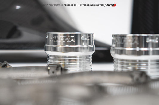 Porsche 991 Turbo / Turbo S AMS Alpha Performance Intercooler System