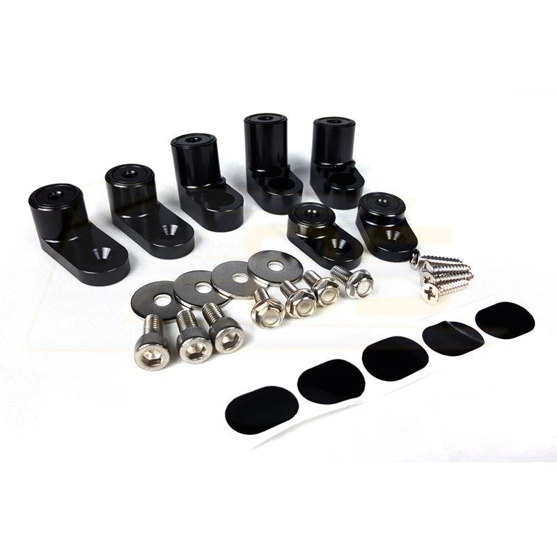 13-Up Ford Focus ST | 16-Up Focus RS Rear Spoiler Riser Extension Kit image 13