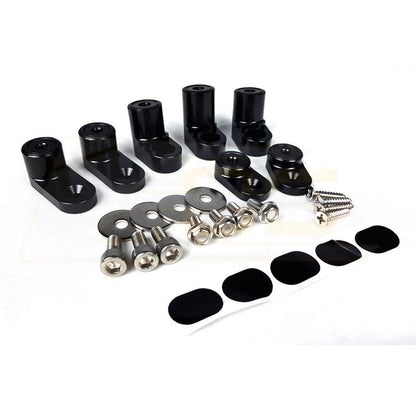 13-Up Ford Focus ST | 16-Up Focus RS Rear Spoiler Riser Extension Kit image 13