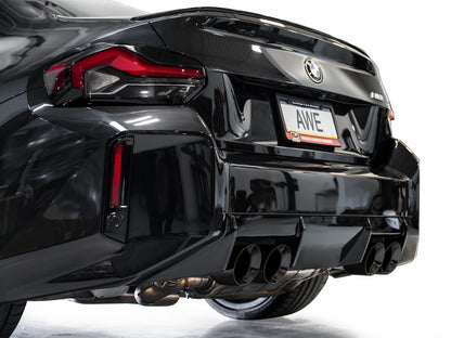 AWE SwitchPath™ Exhaust for BMW G87 M2 - Diamond Black Tips image 7