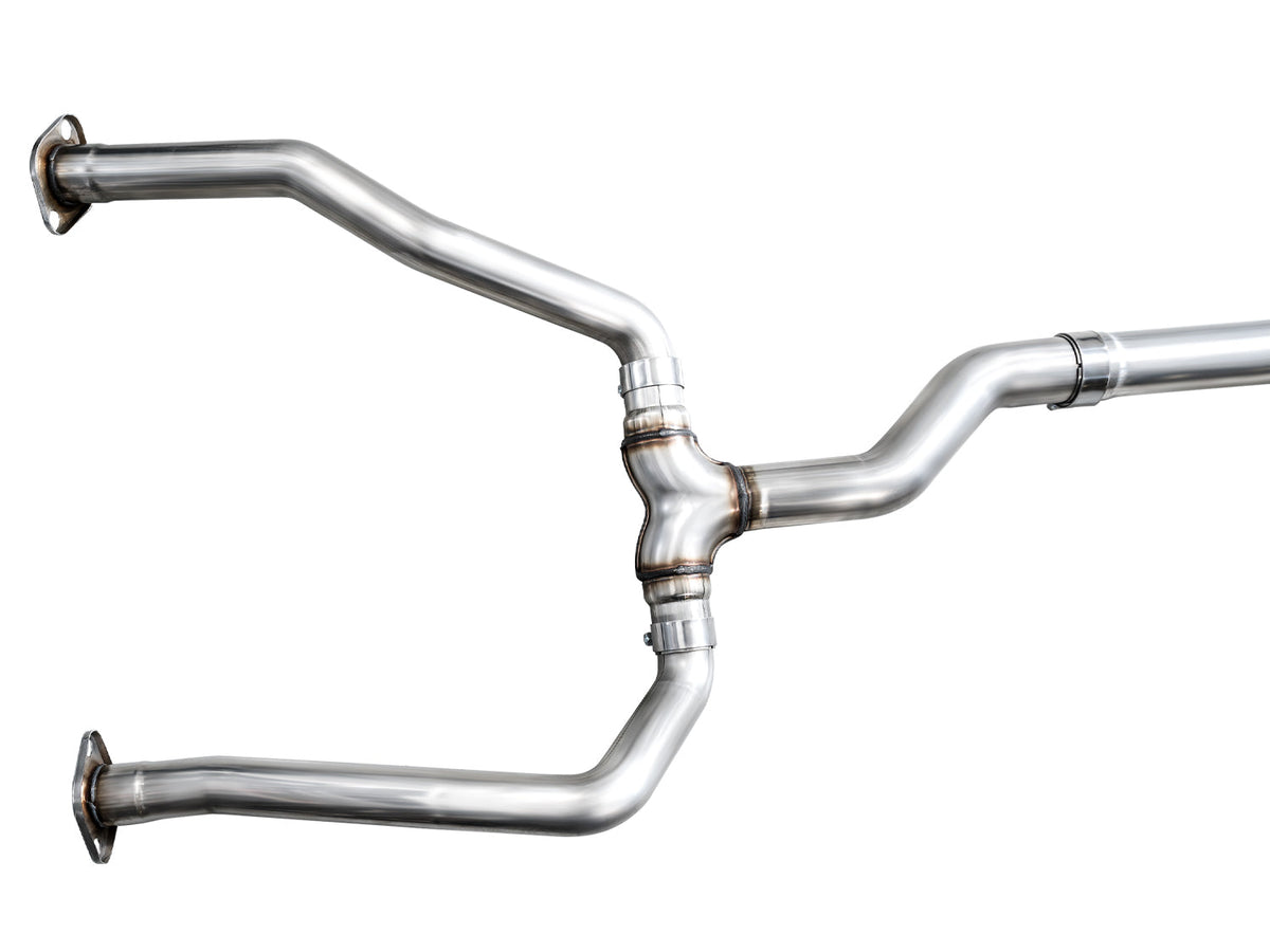 AWE 0FG Exhaust for 3rd Gen Toyota Tundra - Dual Diamond Black Tips image 11