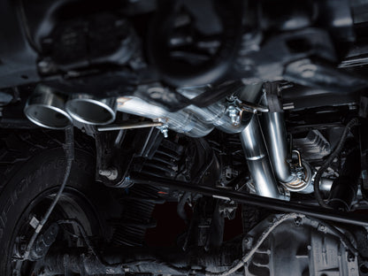 AWE SwitchPath Exhaust for Ford Bronco Raptor - Dual BashGuards image 11