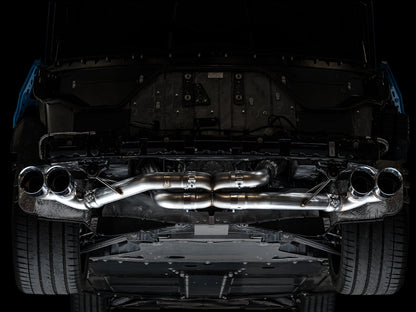 AWE Track Edition Exhaust for C8 Corvette -- Chrome Silver Tips image 7