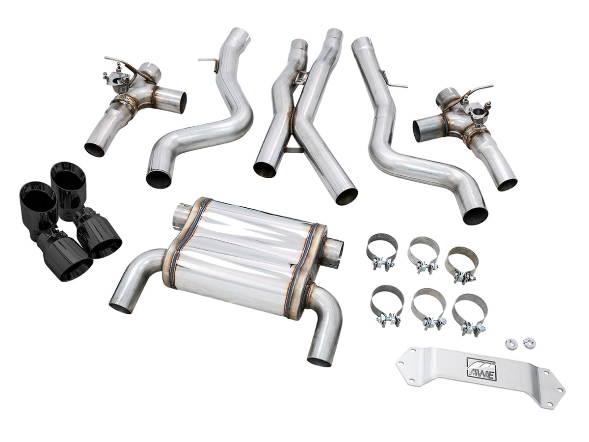 AWE SwitchPath™ Catback Exhaust for BMW F8X M3/M4 - Diamond Black image 9