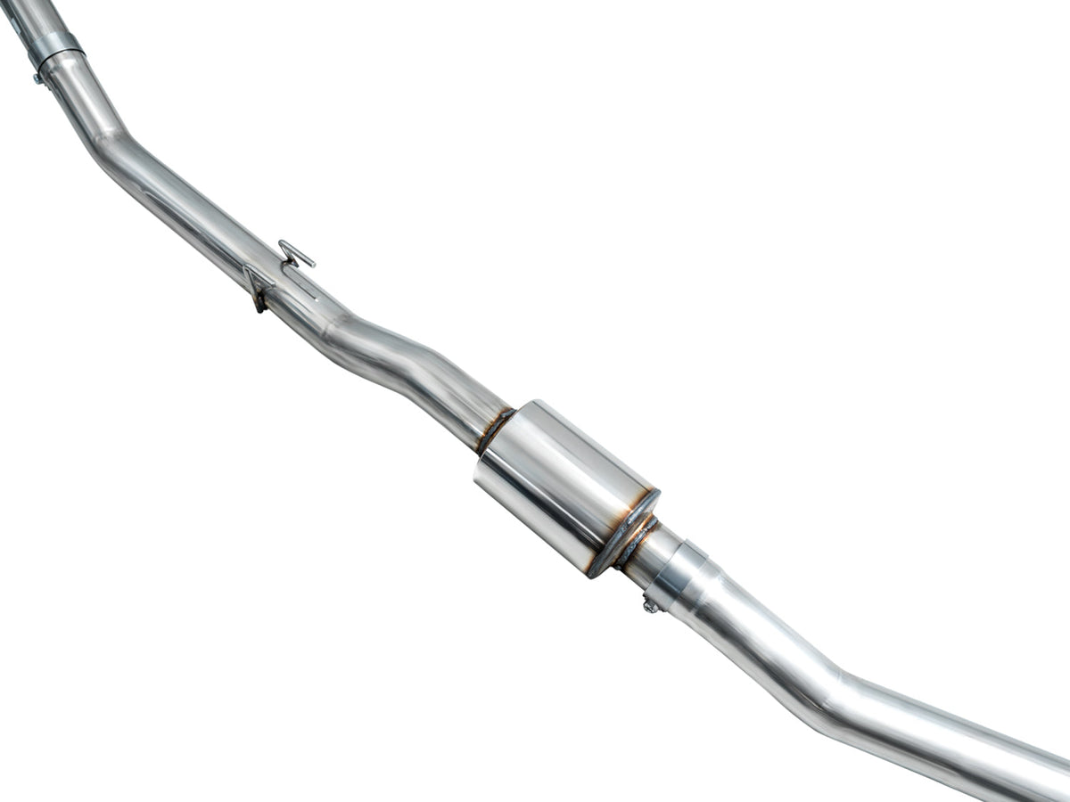 AWE Touring Edition Exhaust for FL5 Civic Type R - Triple Chrome Silver Tips image 26