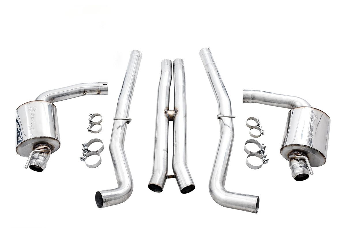 AWE Touring Edition Exhaust for 15+ Challenger 6.4 / 6.2 SC - Stock Tips image 4