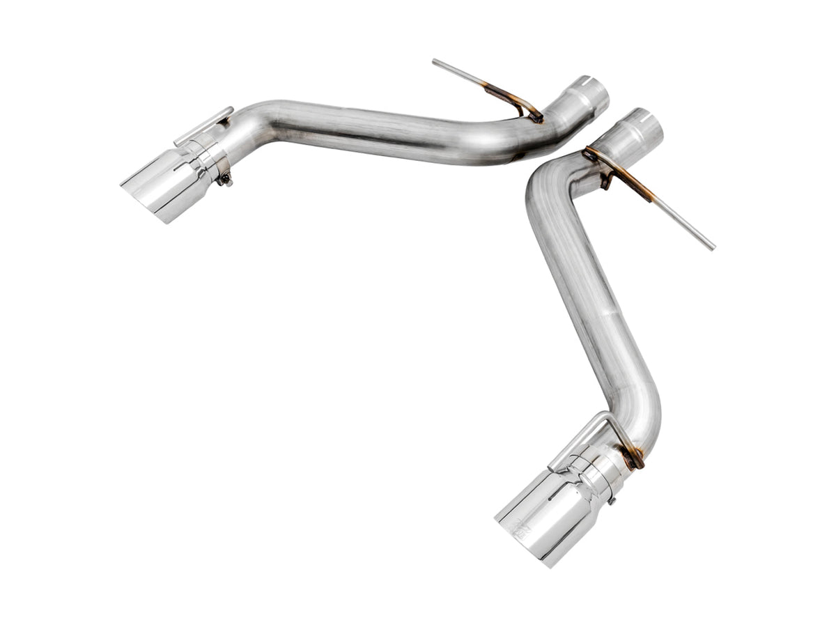 AWE Track Edition Axle-back Exhaust for Gen6 Camaro SS / LT1 - Chrome Silver Tips (Dual Outlet) image 1