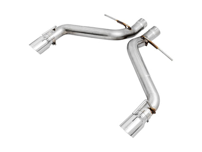 AWE Track Edition Axle-back Exhaust for Gen6 Camaro SS / LT1 - Chrome Silver Tips (Dual Outlet) image 1