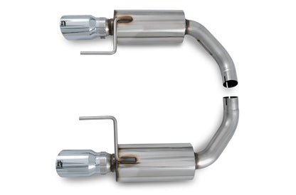 AWE Touring Edition Axle-back Exhaust for S550 Mustang EcoBoost - Chrome Silver Tips image 4